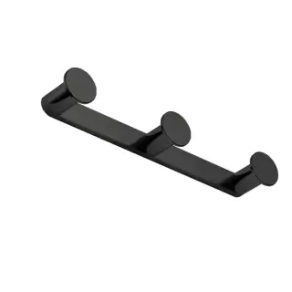 Colombo Mini Тройной крючок, цвет: графит матовый