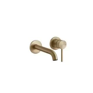 Gessi 316 Смеситель для раковины, встраиваемый, цвет: Warm bronze brushed PVD
