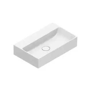 Catalano Premium Раковина 55х35см, подвесная, без отв., цвет: белый глянцевый