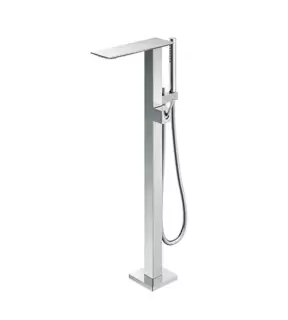 TOTO NEOREST Смеситель для  ванны отдельност., с ручным душем, латунь, цвет: хром (нужно основание TBN01105R)