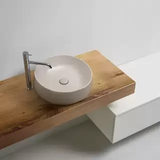 Kerasan Nolita Раковина-чаша 40х15 см, без отв., цвет: Nocciola