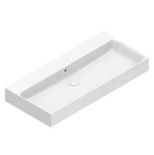 Catalano Premium Раковина 100х47см, без отв., подвесная, цвет: белый глянцевый