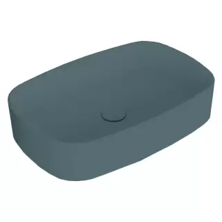 Simas Foriu Раковина накладная 60х40х13cм., без отв., цвет: Navy matt