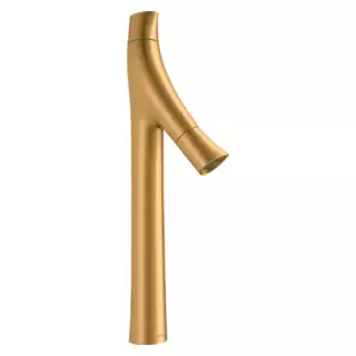 Axor Starck Organic Смеситель для раковины 240, на 1 отв., высокий, цвет: шлифованное золото