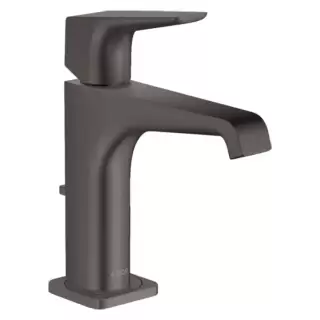 Axor Citterio E Смеситель для раковины, на 1 отв., с донным клапаном, цвет: черный хром