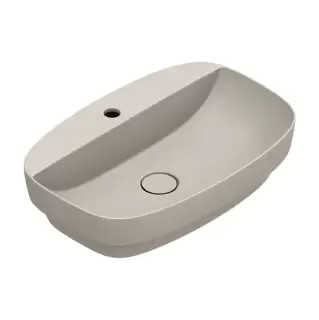 Catalano Alvea Раковина 60x40см встраиваемая, с 1 отв., цвет: Sabbia Satinato