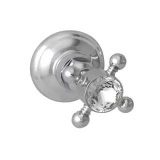 Nicolazzi Half Dome Crystal Вентиль запорный 1/2&rdquo;, цвет: хром