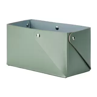 Colombo Adj Коробочка MIU, 7x14H8 см , цвет: эвкалипт/небесный