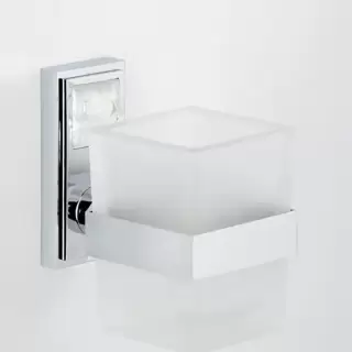 THG Masque de Femme métal lisse Стакан, подвесной, цвет: хром