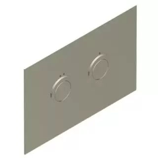 THG Клавиша смыва для унитаза, двойная, для инсталляций TECE, цвет: Matt Nickel