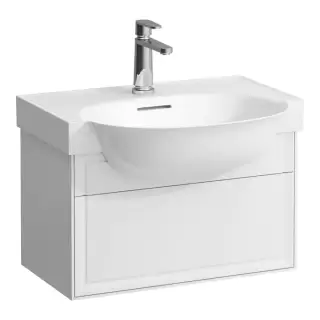 Laufen New Classic Тумба с раковиной, 57.5х31.5х34.5см, 1 ящик, подвесная, цвет: белый глянец
