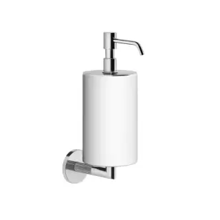 Gessi Ingranaggio Дозатор для жидкого мыла подвесной белый, цвет: хром