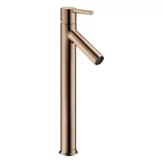 Axor Starck Смеситель для раковины 250, на 1 отв., высокий, цвет: полированное красное золото