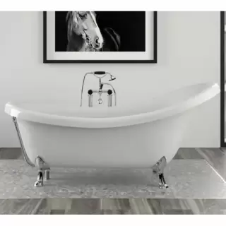 Knief Victorian Ванна отдельн/ 174.5х83хh81/65см, цвет: белый/золото (продается со сливом 0100-091-01)