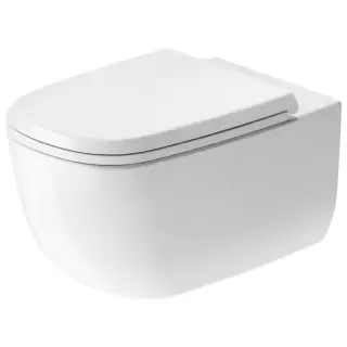 Duravit Aurena Унитаз подвесной 36.5x57см, безободковый, с креплением, цвет: белый глянец