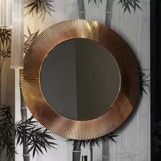 Laufen Kartell Зеркало круглое d=78см, настенное, без подсветки, цвет: медь