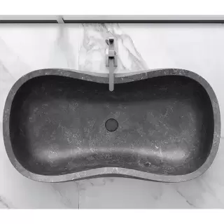 Dea Design Marble Milano Ванна 170х91.2х52.5см., отдельностоящая, мрамор, цвет: Stone D Avola