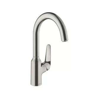 Hansgrohe Focus Смеситель для раковины, на 1 отв., цвет: сталь