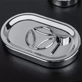 Colombo Road Мыльница настольная, цвет: хром