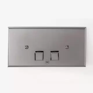 3SC SQUARE pLAQUE Клавиша смыва для бачков Geberit UP320/720, 33x2,5xh17, материал: латунь, цвет: хром