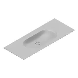 Catalano Sfera Раковина консоль 125x50см, без отв., цвет: Cemento Satinato