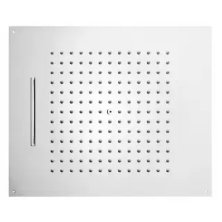 BOSSINI DREAM/2 Верхний душ 570 x 470 мм, 2 режима (дождь, каскад), цвет: белый матовый