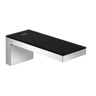 Axor MyEdition Излив для ванны, настенный, излив 200мм, цвет: хром/черное стекло