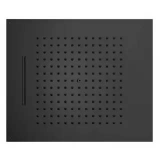 BOSSINI DREAM/2 Верхний душ 570 x 470 мм, 2 режима (дождь, каскад), цвет: черный матовый