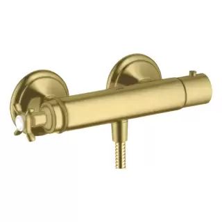 Axor Montreux Смеситель для душа, термостатический, настенный, цвет: шлифованная медь