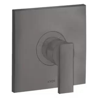 Axor Citterio Смеситель для душа, настенный, цвет: шлифованный черный хром