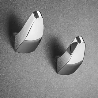 Colombo Road Крючок одинарный MO17, цвет: хром