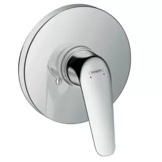 Hansgrohe Novus Однорычажный смеситель для душа, скрытый монтаж, внешняя часть, цвет: хром