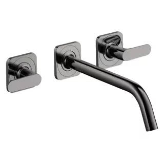 Axor Citterio M Смеситель для раковины, встраиваемый, излив: 22.6см., ручка: рычаг, цвет: полированный черный хром