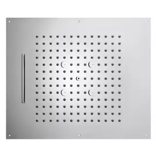 BOSSINI DREAM/3 Верхний душ 570 x 470 мм, 3 режима (дождь, каскад, туман), цвет: сатинированная нержавеющая сталь