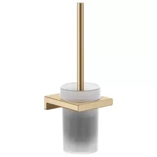 Hansgrohe AddStoris Набор для WC, настенный монтаж, цвет: шлифованная бронза