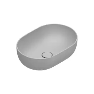 Catalano Sfera Раковина 50x35см накладная, без отв., цвет: Cemento Satinato