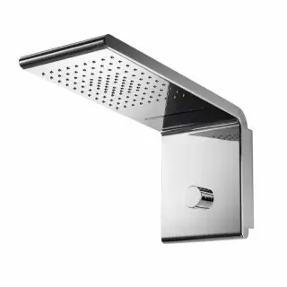 Bossini Syncro-Rain Верхний душ 45х20см., настенный, 3 режима, цвет: хром