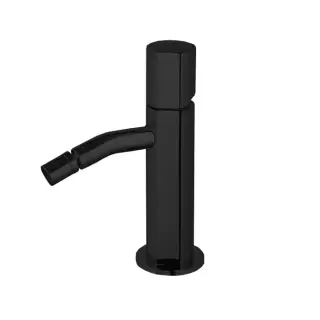 Carlo Frattini Sottolavabo Смеситель для биде, на 1 отв., без ручки, с донным клапаном click-clack, цвет: черный матовый