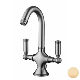 Bossini Liberty Смеситель для раковины на 1 отв., цвет: античная бронза