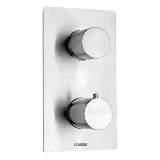 Bossini Inox Термостат для душа, встраиваемый, с девиаторм 1/2/3/4/5, цвет: глянцевая сталь