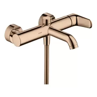 Axor Citterio M Смеситель для ванны, настенный, полированное красное золото