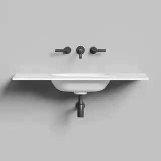 Salini Onda Plus Essentials Раковина 100х50х14см., подвесная, 1 отв., цвет: белый матовый