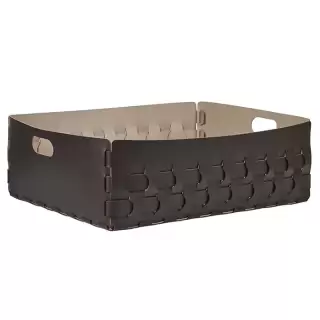 Colombo Adj Корзинка Dubai 60x50хH20см., напольная, цвет: шоколад/капучино
