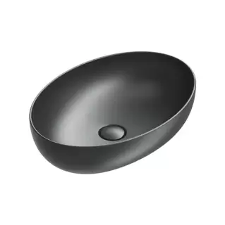 Catalano Sfera Раковина 60x42см накладная, без перелива, без отв., цвет: черный матовый