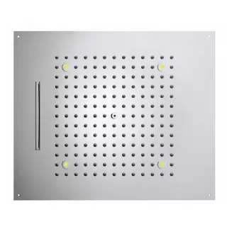 Bossini Dream Верхний душ 57x47см, с 4 LED RGB, 2 режима, потолочный, цвет: хром