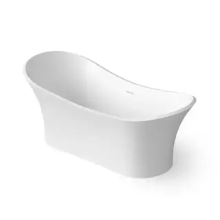 Dea Design Elegant Ванна 175x75x68см., отдельностоящая, Solid Surface, цвет: White №18