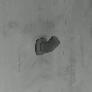 Novellini Giada Крючок, подвесной, цвет: черный матовый