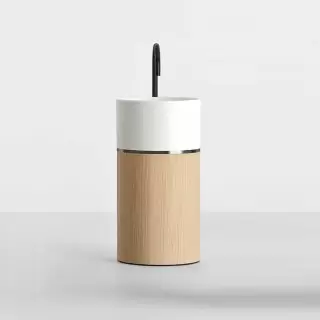 NOORTH milldue edition ROMA I Раковина 45х88 см, без отв., напольная, без перелива, с донным клапаном, цоколь Mezza Fiamma, цвет: Platino / белый матовый