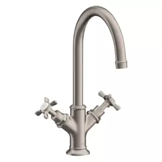 Axor Montreux Смеситель для раковины, для 1 отв., цвет: сталь