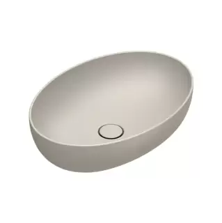 Catalano Sfera Раковина 60x42см накладная, без перелива, без отв., цвет: Sabbia Satinato